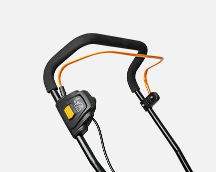 LawnMaster Cortacésped eléctrico de 40 cm con asas Soft Touch