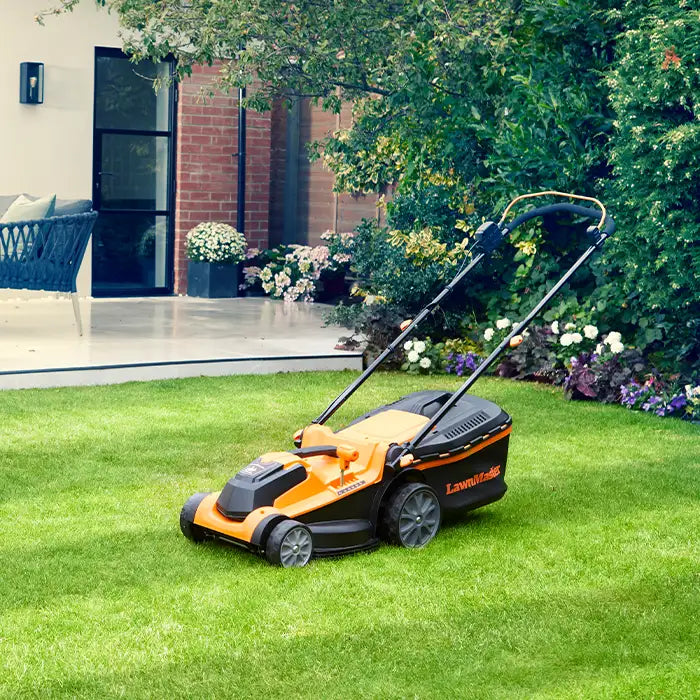 37cm LawnMaster Cordless Mower Optimale Leistung