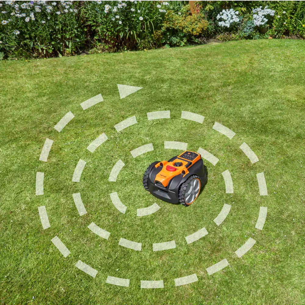 LawnMaster AMB16-400 | Cortacésped robótico con visión artificial y carga automática