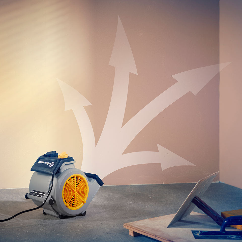 Vacmaster airmover mit multidirektionalem Luftstrom