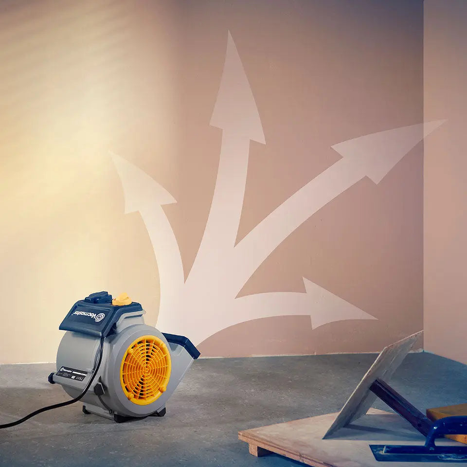 Air Mover Vacmaster AM1202 focused airflow - 245L/sec powerful air circulation