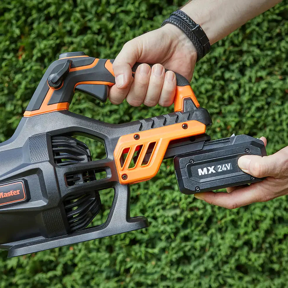 Soplador de hojas inalámbrico LawnMaster 24 V de Axial | Con batería