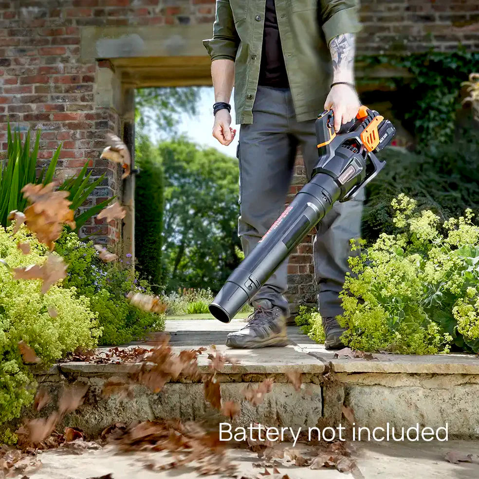 Soplador de hojas inalámbrico LawnMaster 24 V de Axial | Batería no incluida
