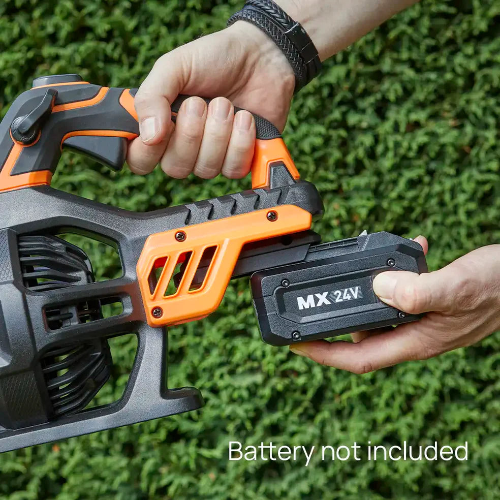 Soplador de hojas inalámbrico LawnMaster 24 V de Axial | Batería no incluida