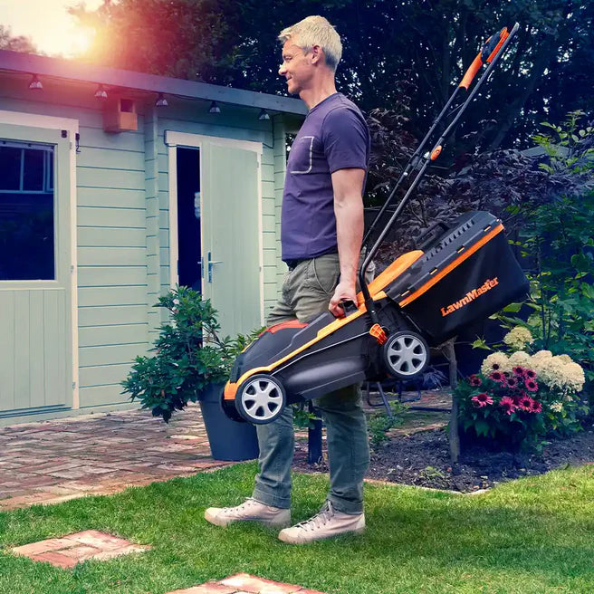 Cordless Lawn Mowers 32cm Carry Handle