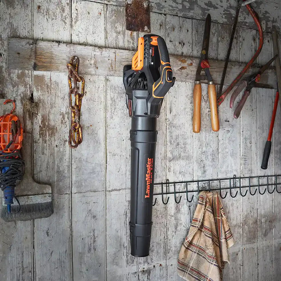 Soplador de hojas inalámbrico LawnMaster 24 V de Axial | Con batería