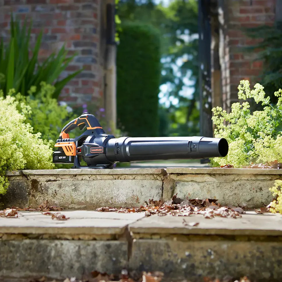 Soplador de hojas inalámbrico LawnMaster 24 V de Axial | Con batería