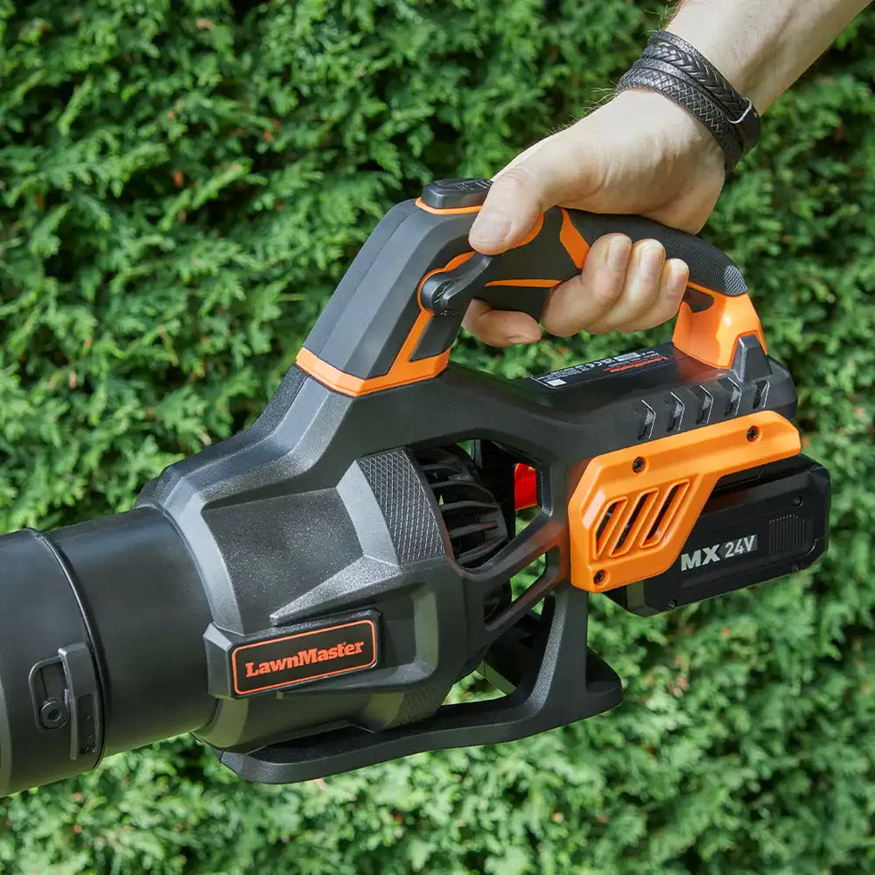 Soplador de hojas inalámbrico LawnMaster 24 V de Axial | Con batería