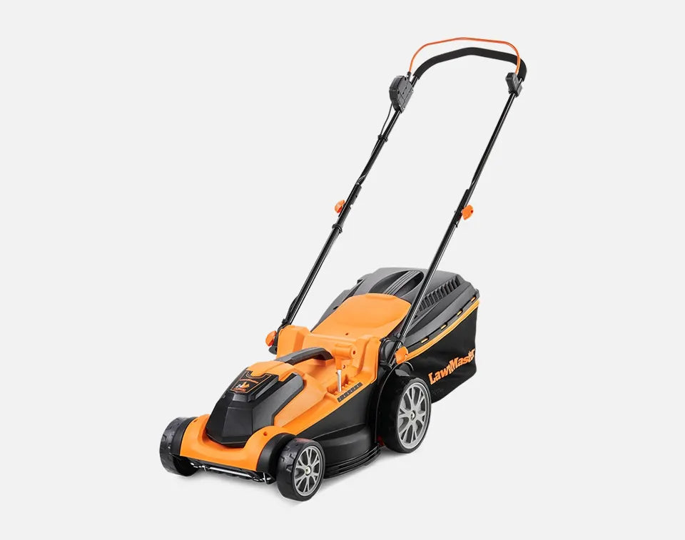 LawnMaster 37cm Schnurloser Rasenmäher Europa