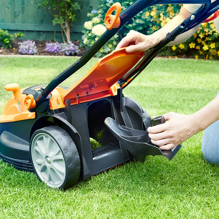LawnMaster 37cm Elektro-Mäher mit Mulchfunktion