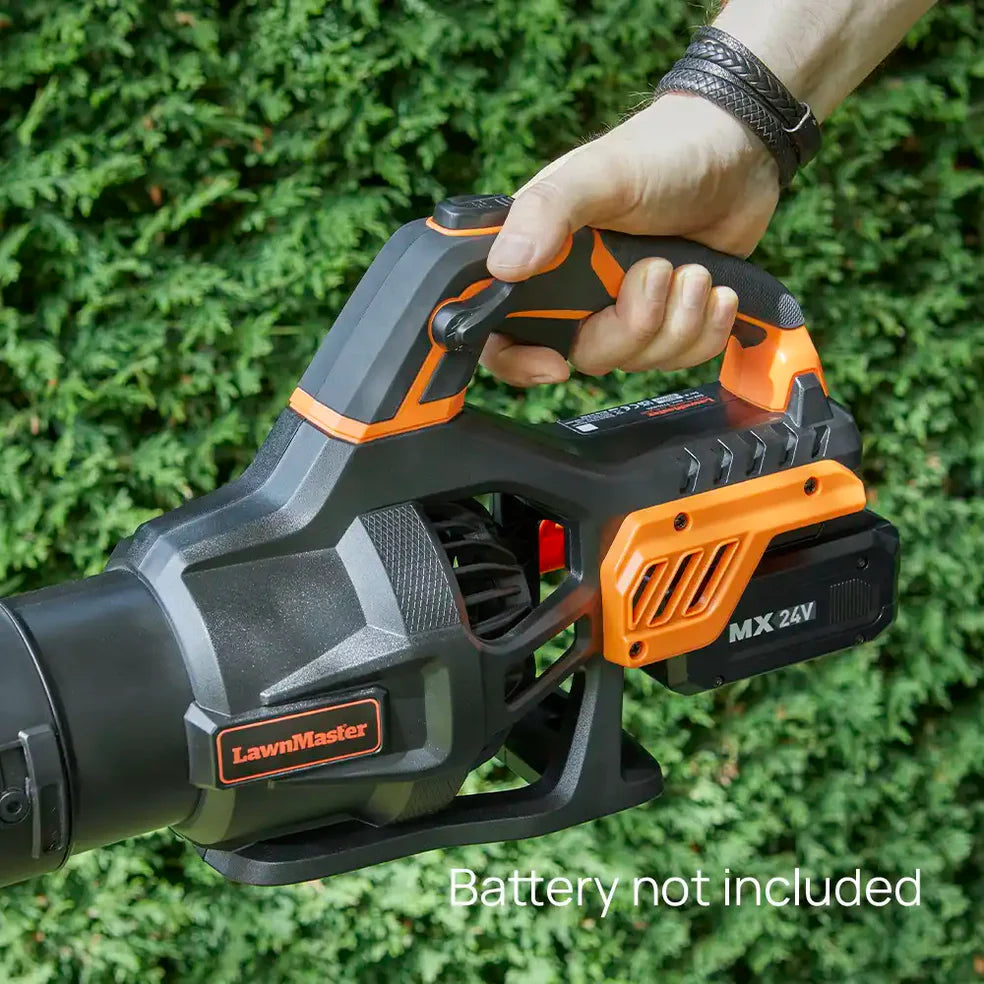Soplador de hojas inalámbrico LawnMaster 24 V de Axial | Batería no incluida