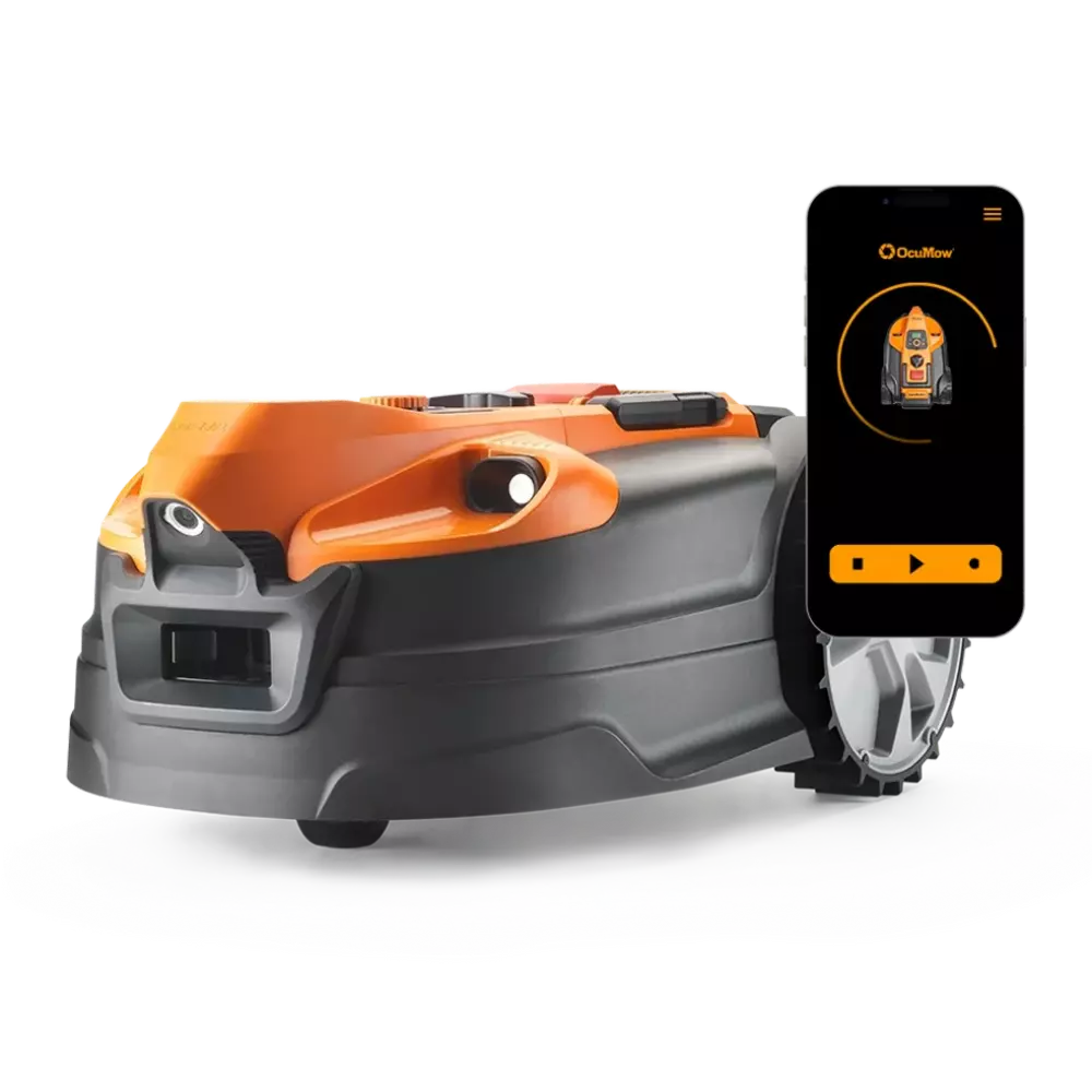 LawnMaster LawnMaster OcuMow® AMD18i-800 Plus | MX 24V Auto Charging Vision Robotic Lawnmower with App