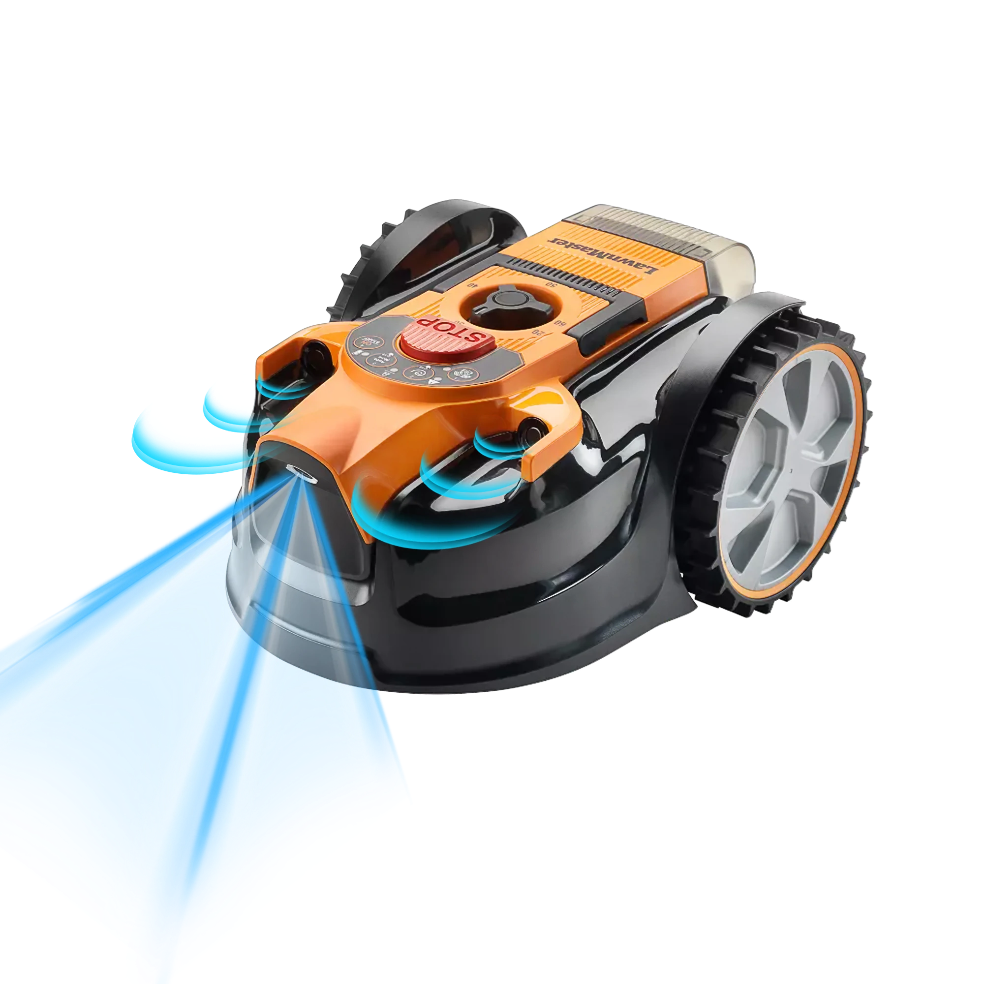 LawnMaster Robot Lawn Mower VBRM16 Plus OcuMow Hero