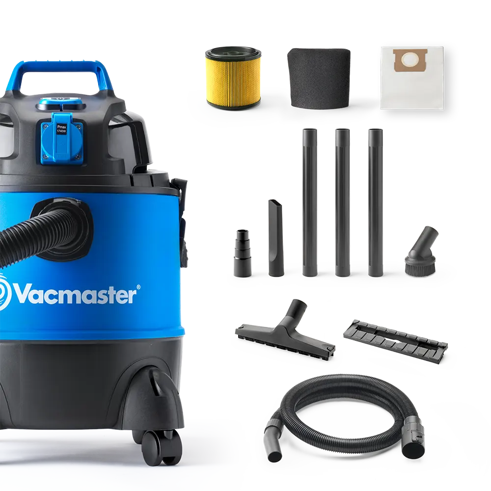 Vacmaster Wet and Dry Vacuum Cleaner Multi 20 PTO VQ1220PFC-03 in the box