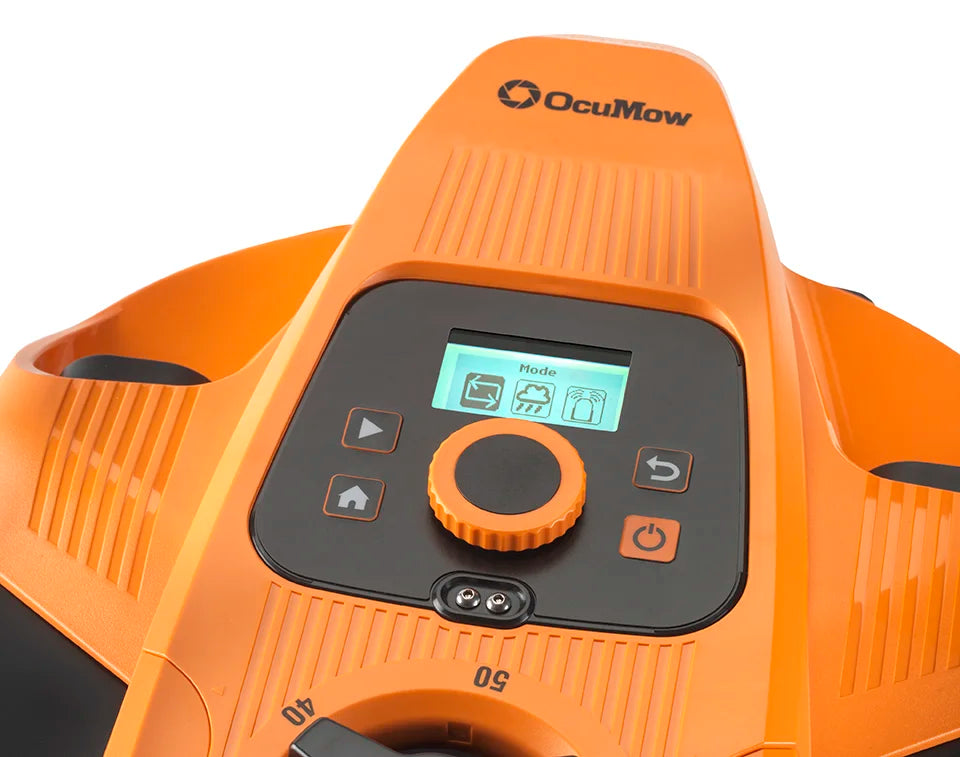 18 Plus Screen LawnMaster AMD18i-800 Plus Mähroboter mit App, bis 800 m² – Cleva Europe