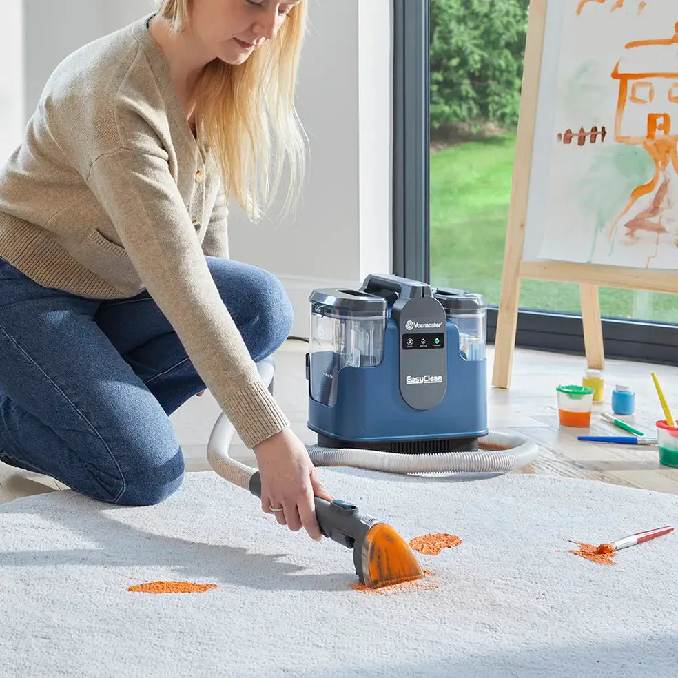 Vacmaster EasyClean Thermo Teppichreiniger langer Schlauch, leichtgewichtig – Cleva