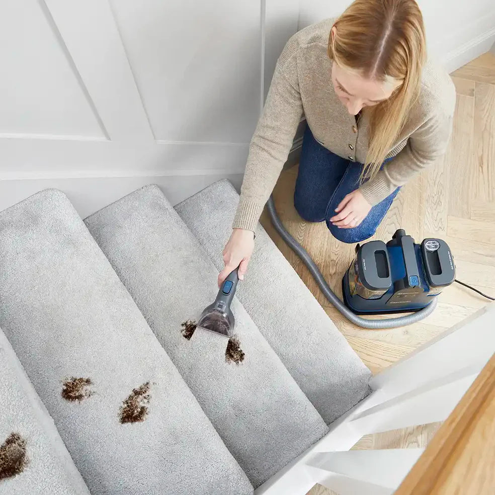 Vacmaster Thermo sur les escaliers