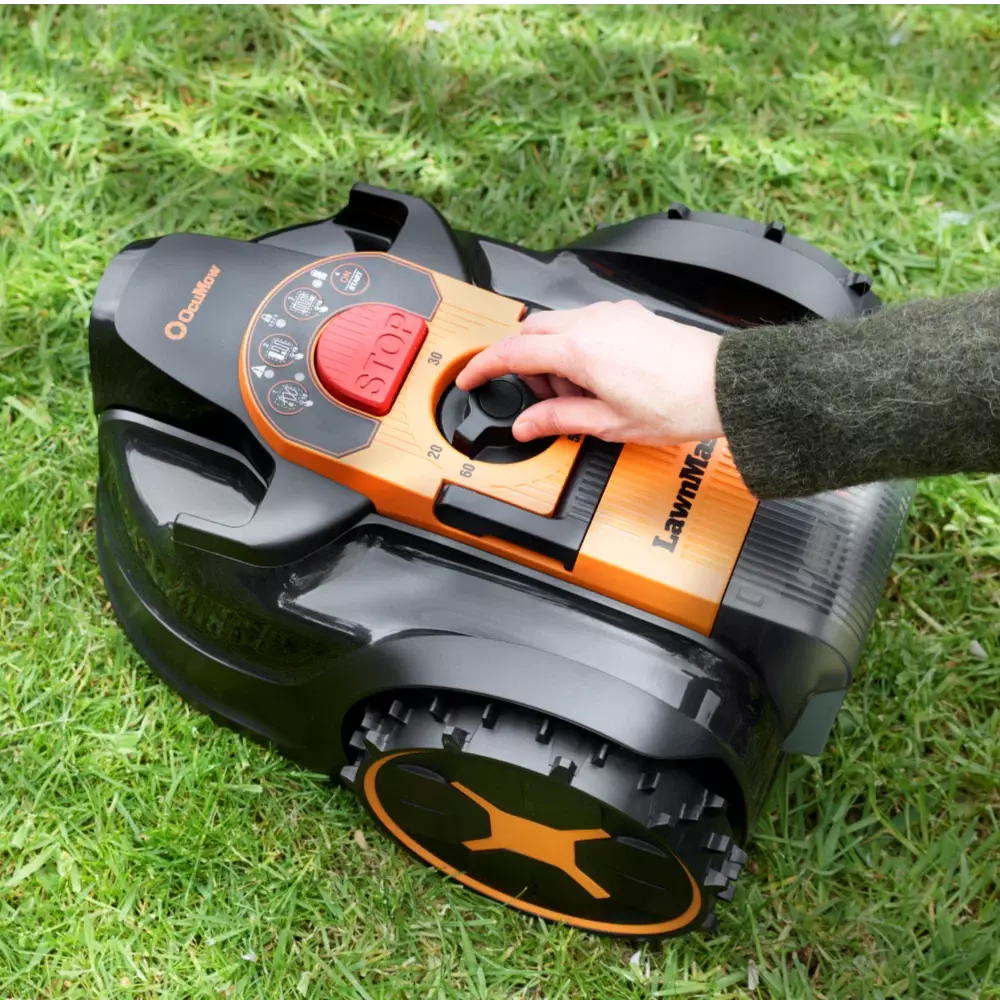 LawnMaster OcuMow® DM16-250 Advance | Drop & Mow Robot Lawn Mower