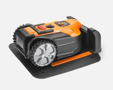 LawnMaster cuMow 18 rain sensor charging dock