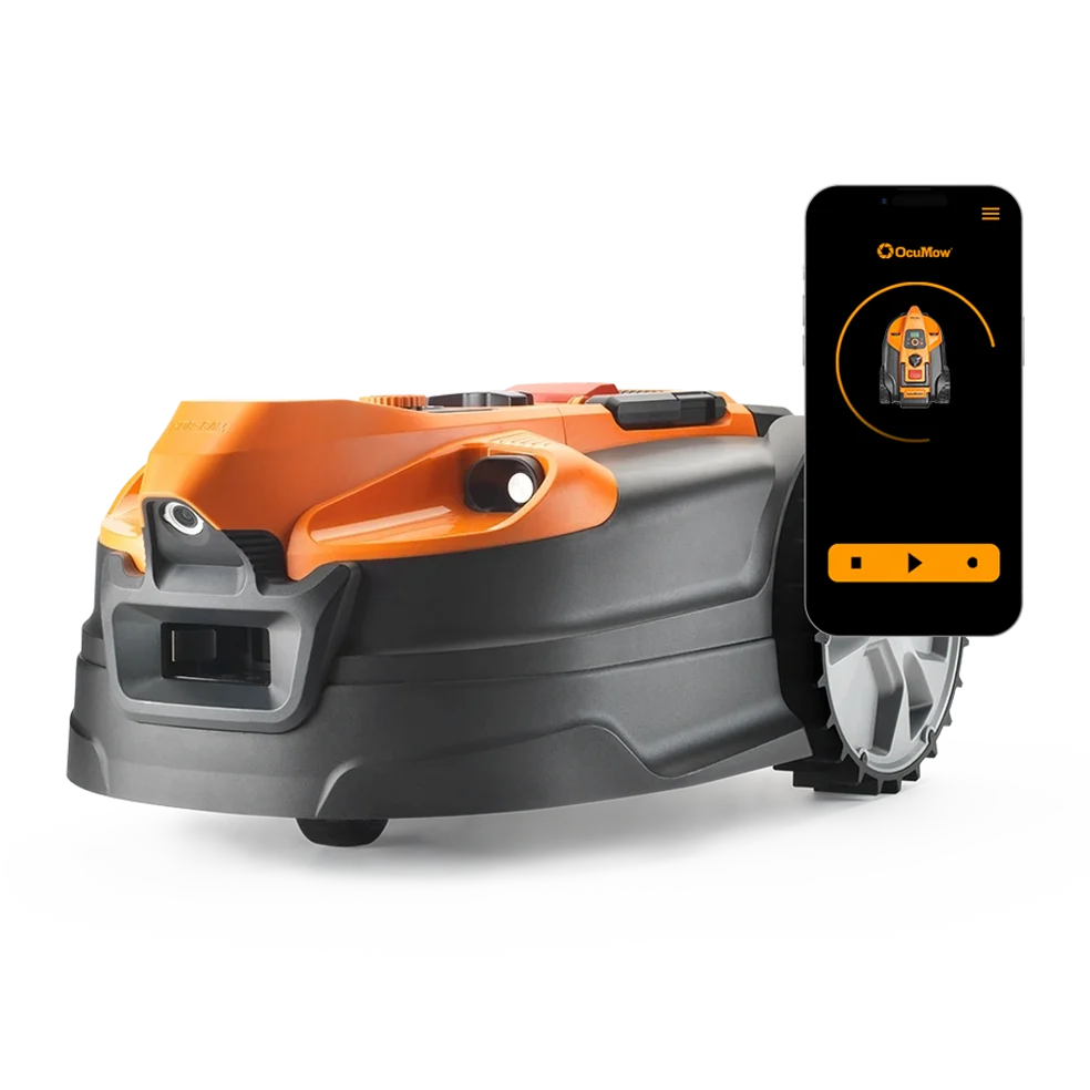 OcuMow 18 VBRM18AMIDR Autocharging Vision Robot LawnMower LawnMaster