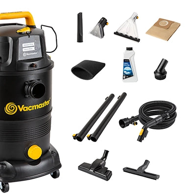 Vacmaster 3-in-1 Wet & Dry Vacuum Cleaner and Carpet Shampooer