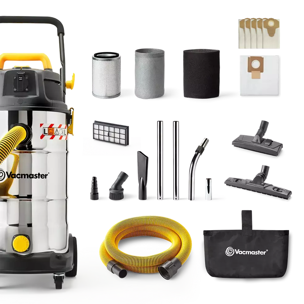 Vacmaster WD L38 Bag Kit |240V Dust Extractor-with Spare Dust Bags X 5