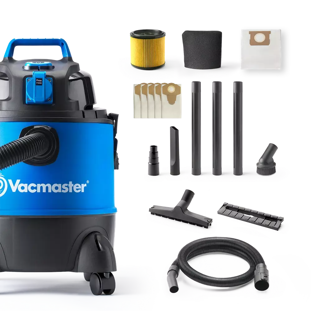 Vacmaster Multi 20 PTO Bag Kit | Wet & Dry Vacuum Cleaner-with Spare Dust Bags X 5