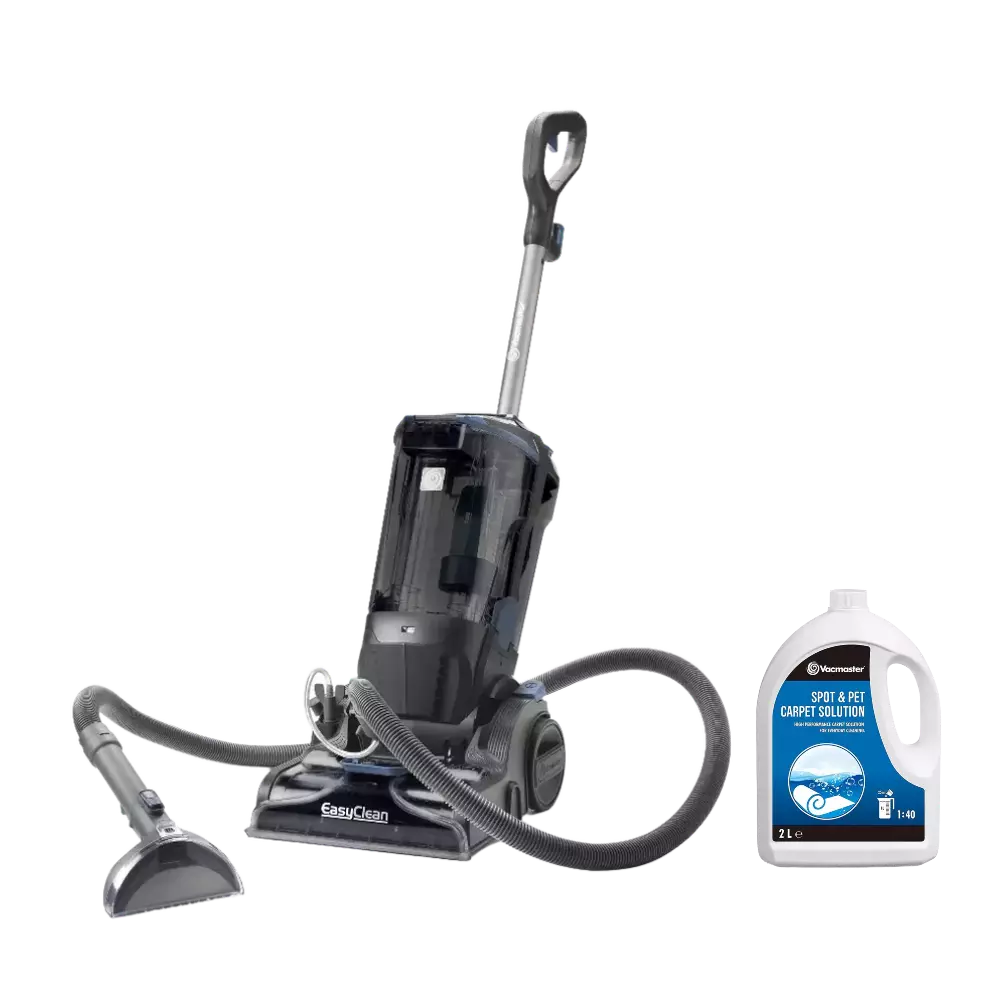Vacmaster CA0701EU EasyClean Home Clean Kit | Mop Carpet Cleaner-with Spare Carpet Shampoo