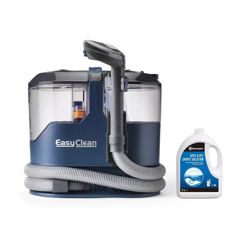 Vacmaster EasyClean Rapid Clean Kit | Carpet Spot Cleaner-with Spare Carpet Shampoo