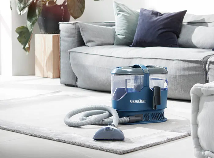 Vacmaster vacuum cleaners and floorcare spot cleaner on rug