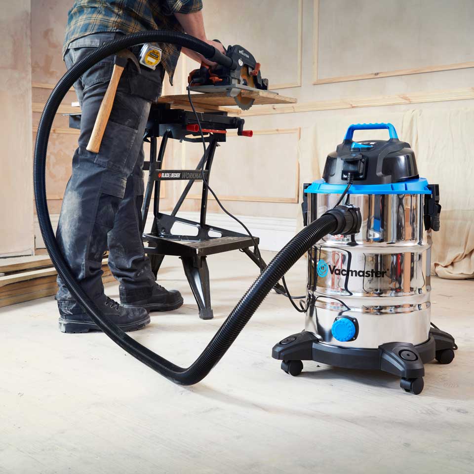 Aspiratore Polvere E Liquidi 30 L Vacmaster Power 30 Aspirapolvere/aspiraliquidi con presa di forza Cleva Aspiratore Polvere E Liquidi 30 L Vacmaster Power 30 Aspirapolvere/aspiraliquidi con presa di forza Cleva